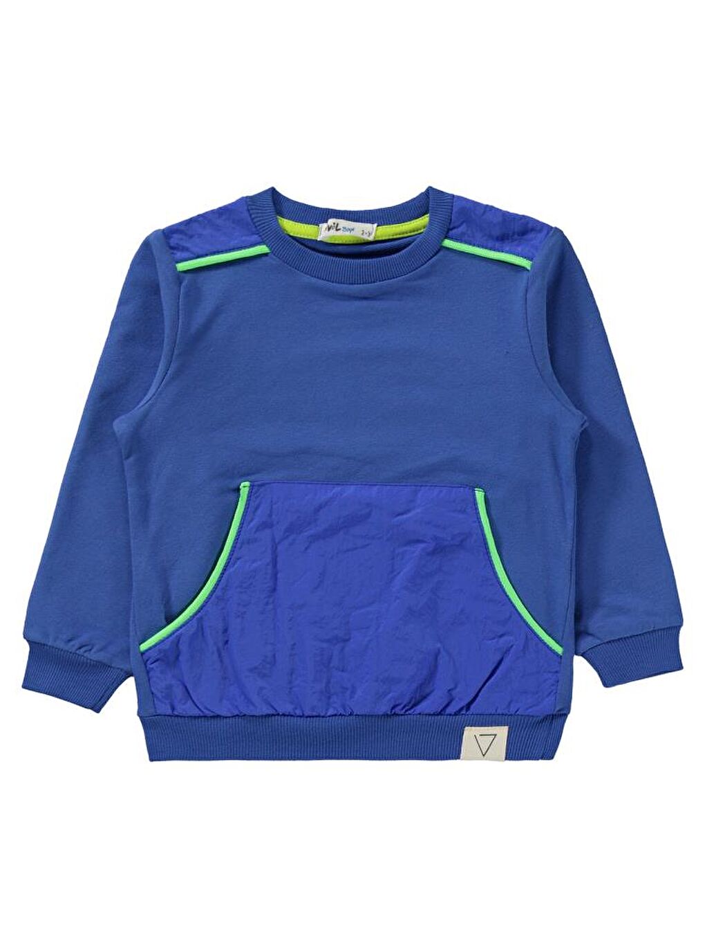 Boys Mikro Cepli Biyeli 2-5 Yaş Eşofman Takımı - Mavi 4-5 Yaş-1