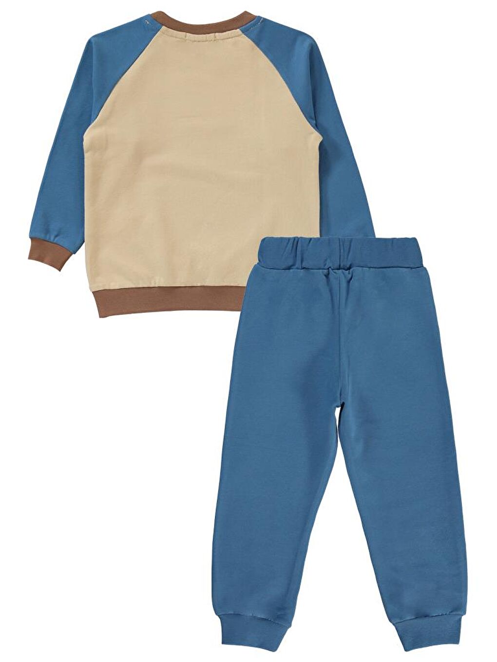 İndigo Boys Cool Dog Baskılı 2-5 Yaş Eşofman Takımı - Mavi 3-4 Yaş-5