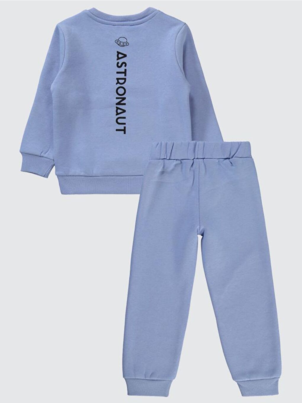 Boys Space Baskılı 2-5 Yaş Eşofman Takımı - Mavi 3-4 Yaş-2