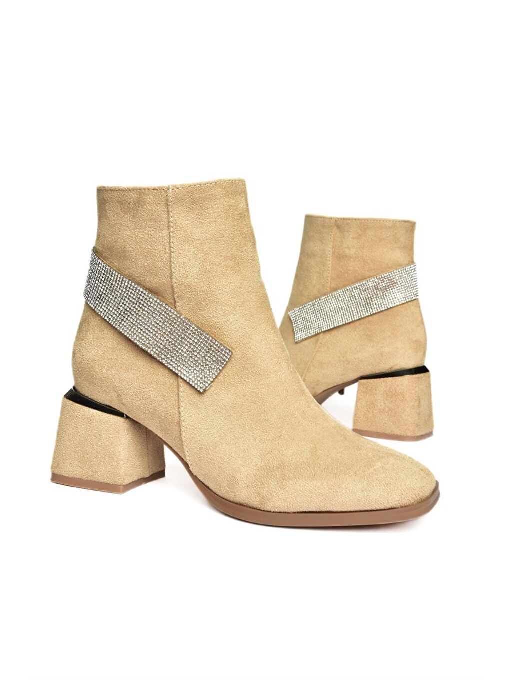 Bej R2414422 Ten Kadın Bot-3