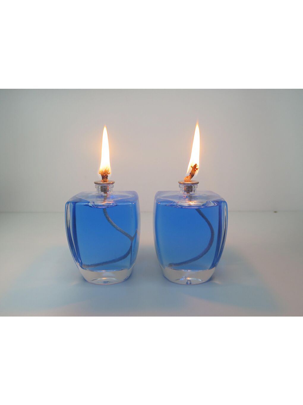 Turkuaz 2 li Aqua Mediterian Kokulu Mavi Kandil Seti  (2 x 100 ml)