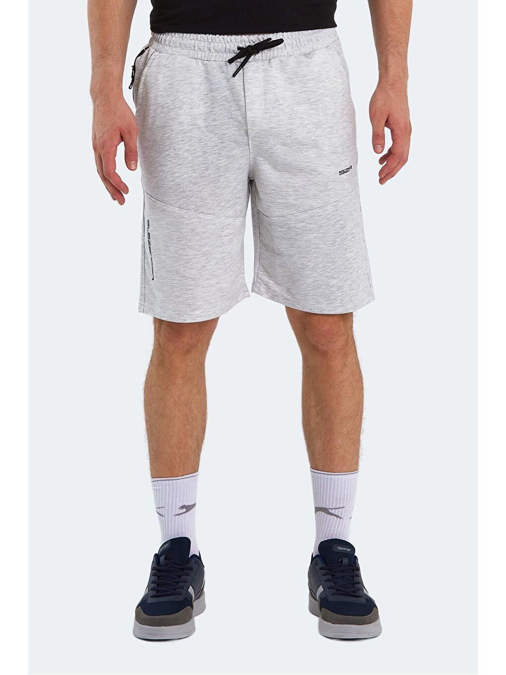 ORIA Erkek Şort Gri-3