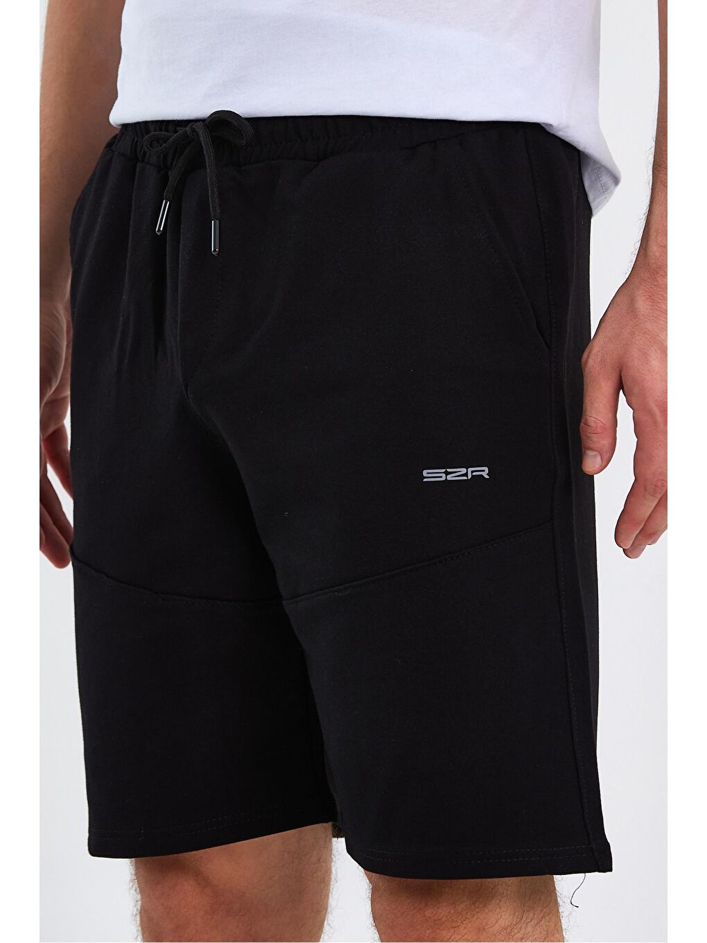 ORIA Erkek Şort Siyah-4