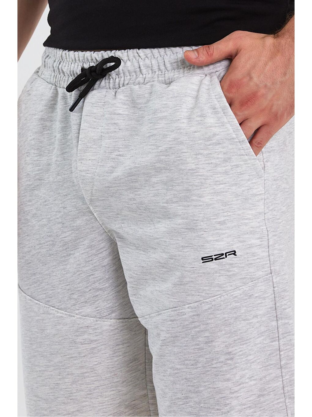 ORIA Erkek Şort Gri-4