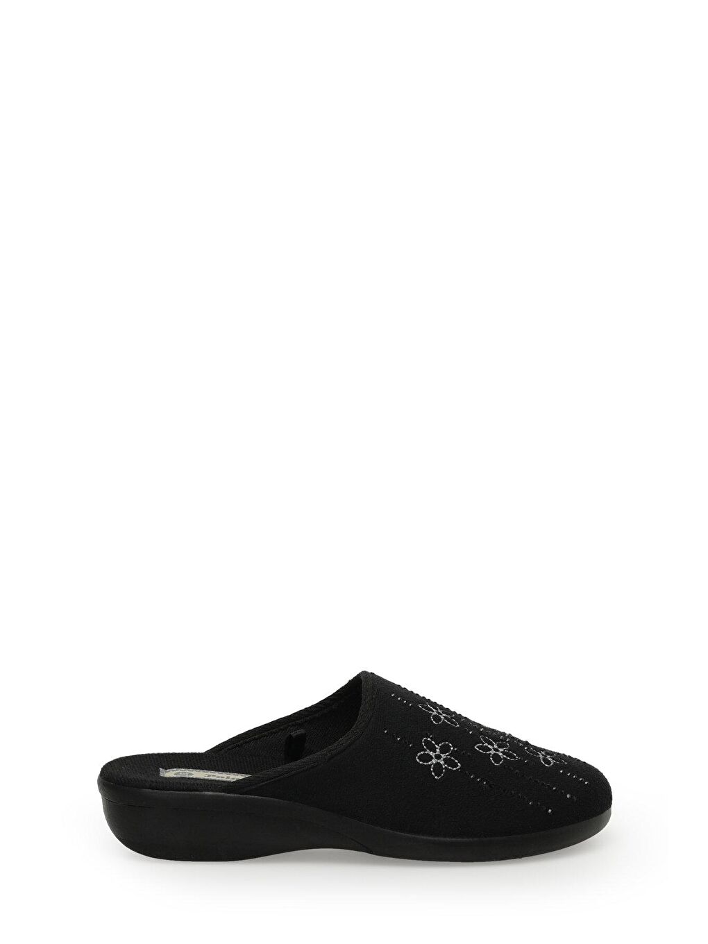 603115.Z3PR Siyah Kadın Ev Terliği