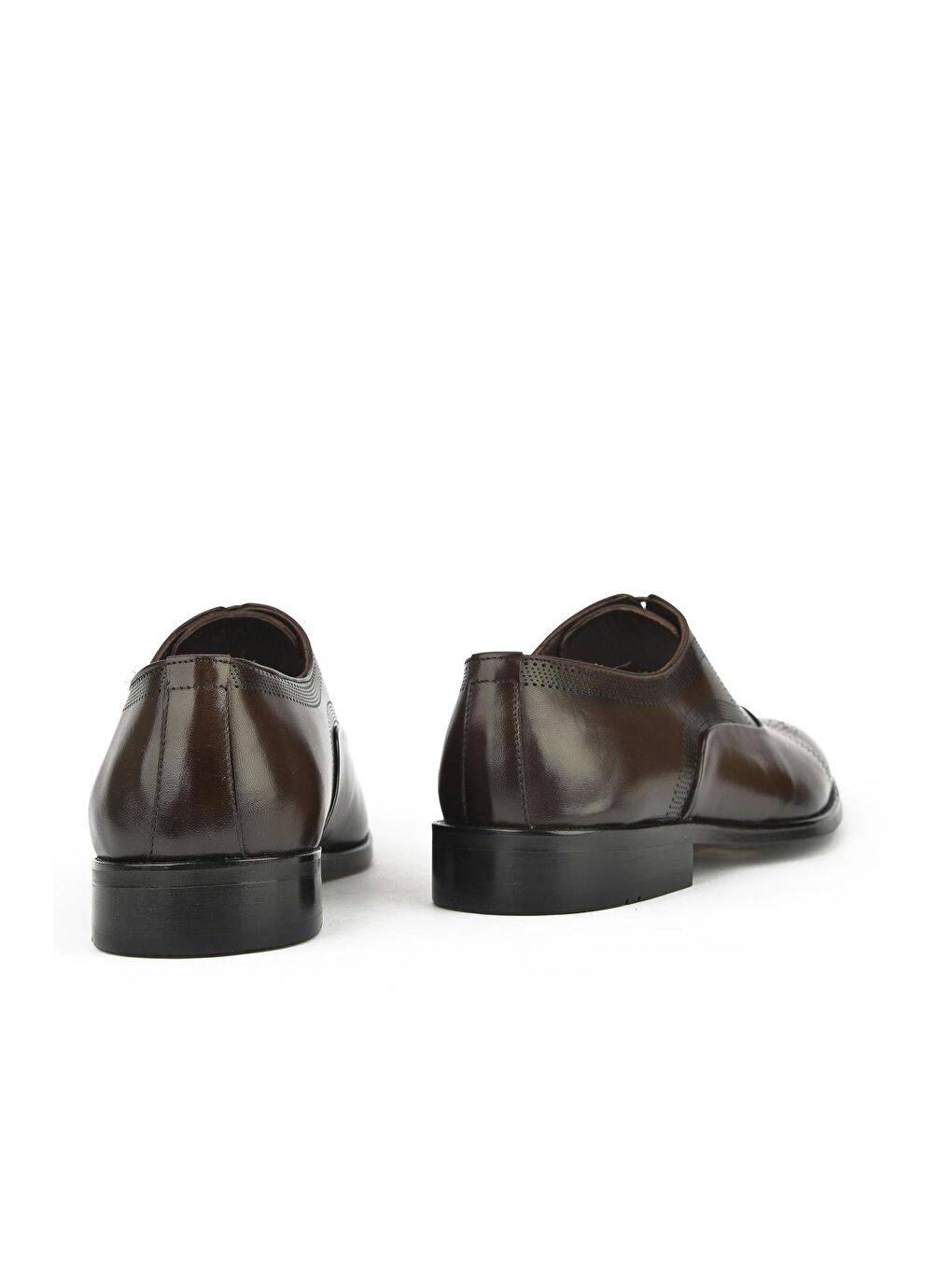 Kahverengi Erkek Hakiki Deri Klasik Ayakkabı 1331027Z077 Kahve-2