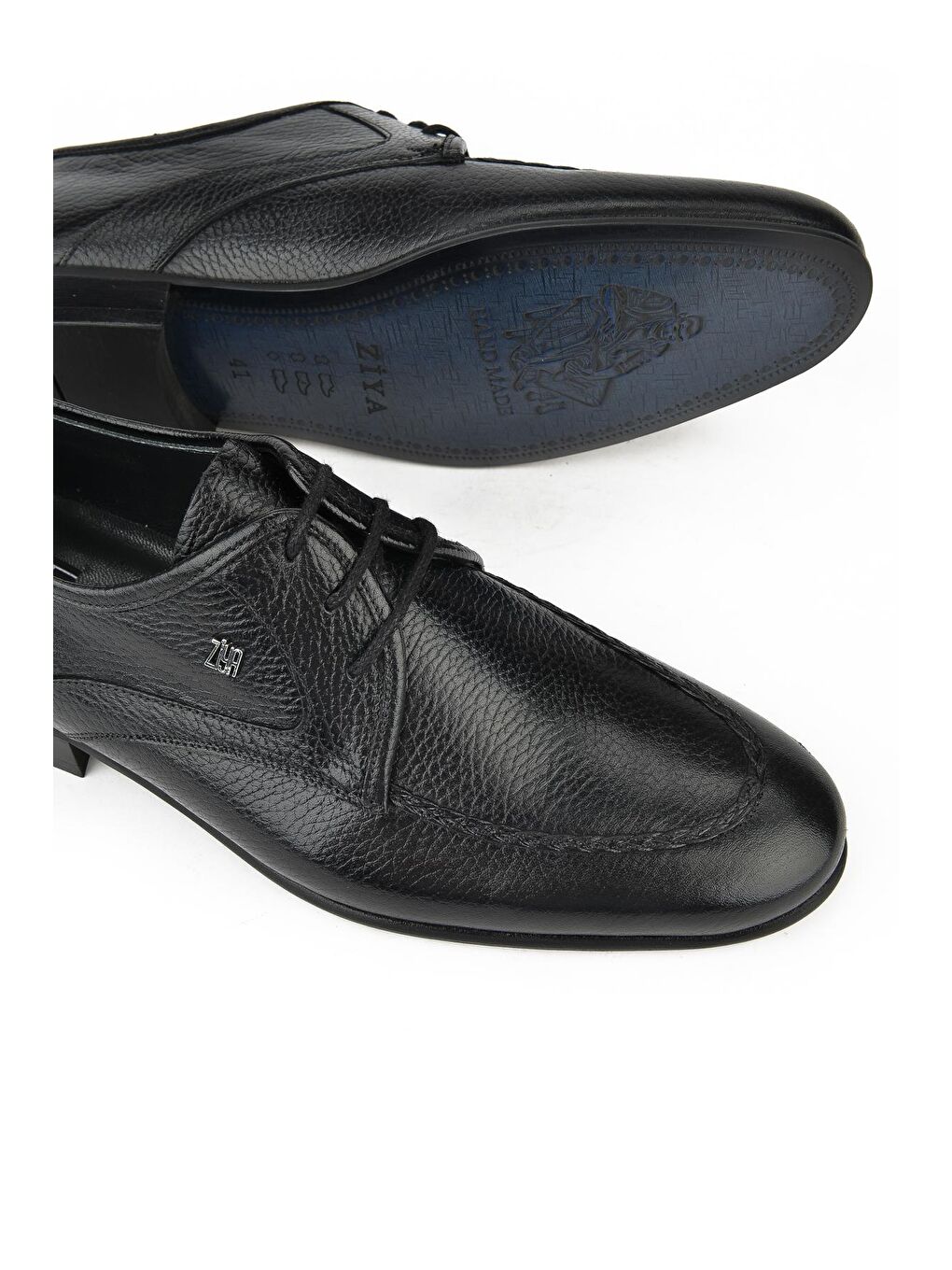 Erkek Hakiki Deri Klasik Ayakkabı 1331027Z091 Siyah-3
