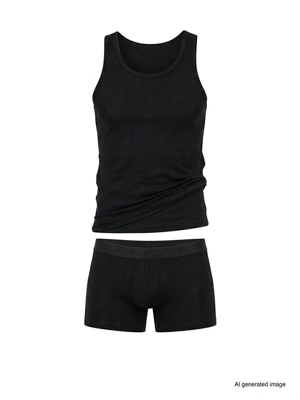 Siyah 2'li Boxer Atlet Set Micro Modal Kumaş Premium Seri Lüks Kutulu