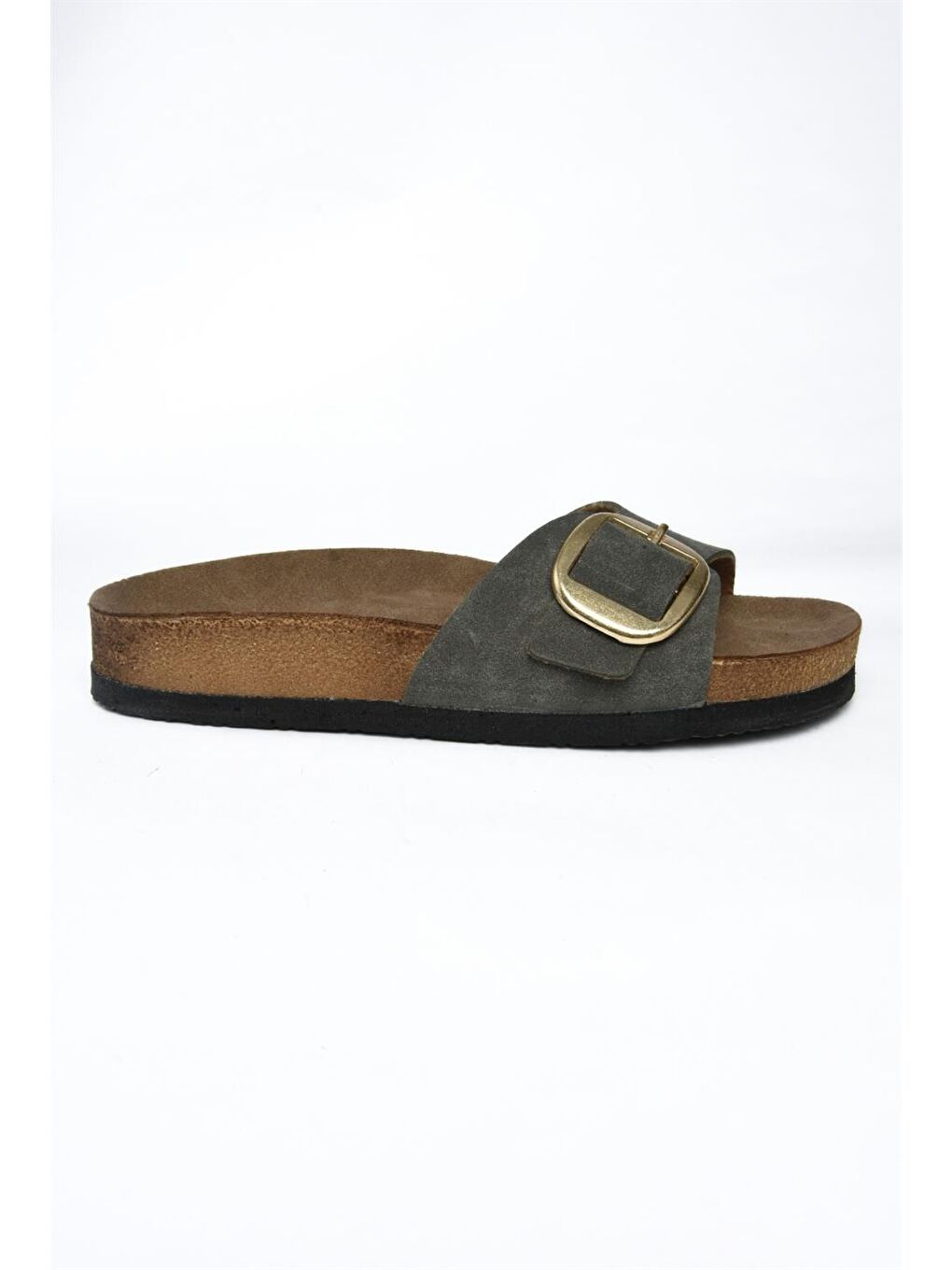 P777507202 Haki Kadın Terlik-3