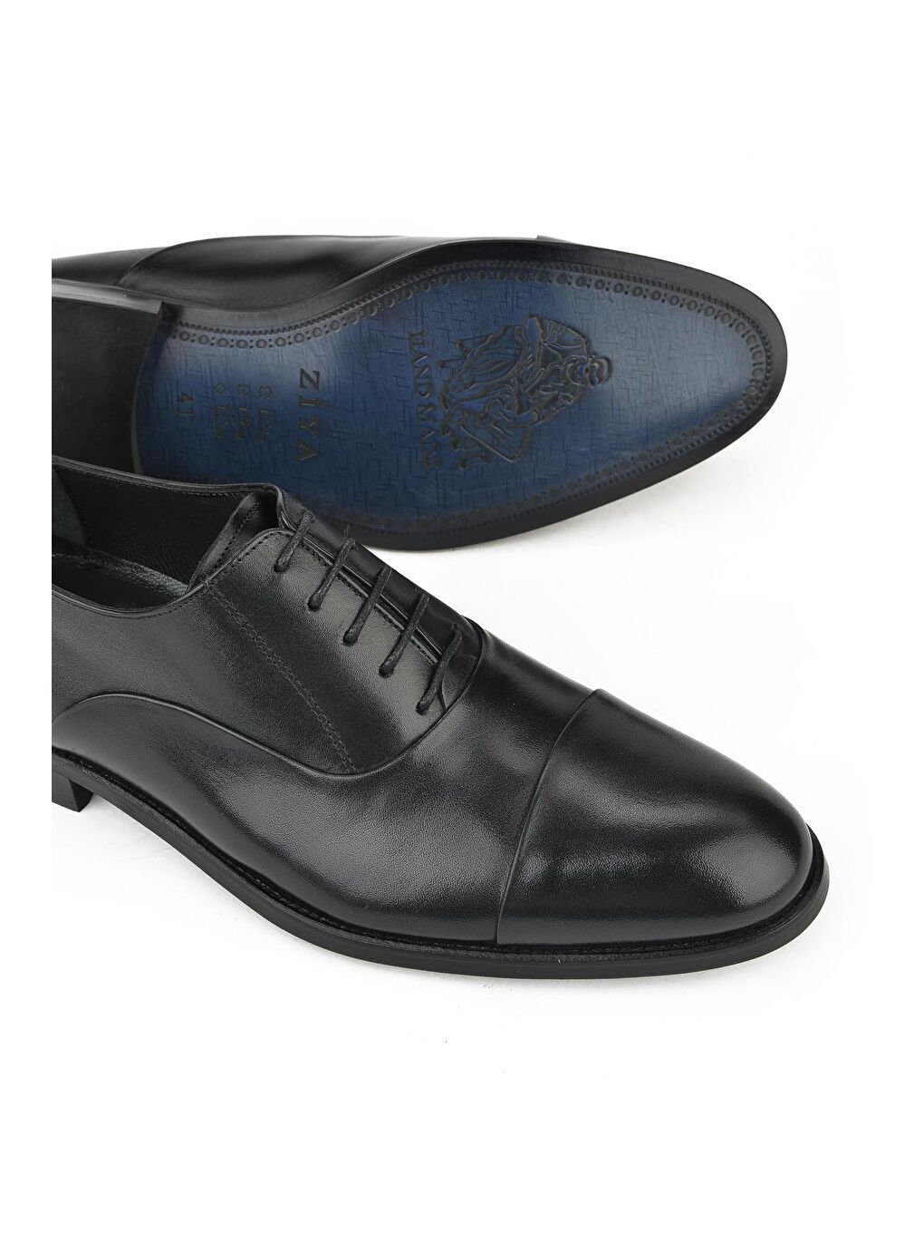 Erkek Hakiki Deri Klasik Ayakkabı 1331027Z075 Siyah-3