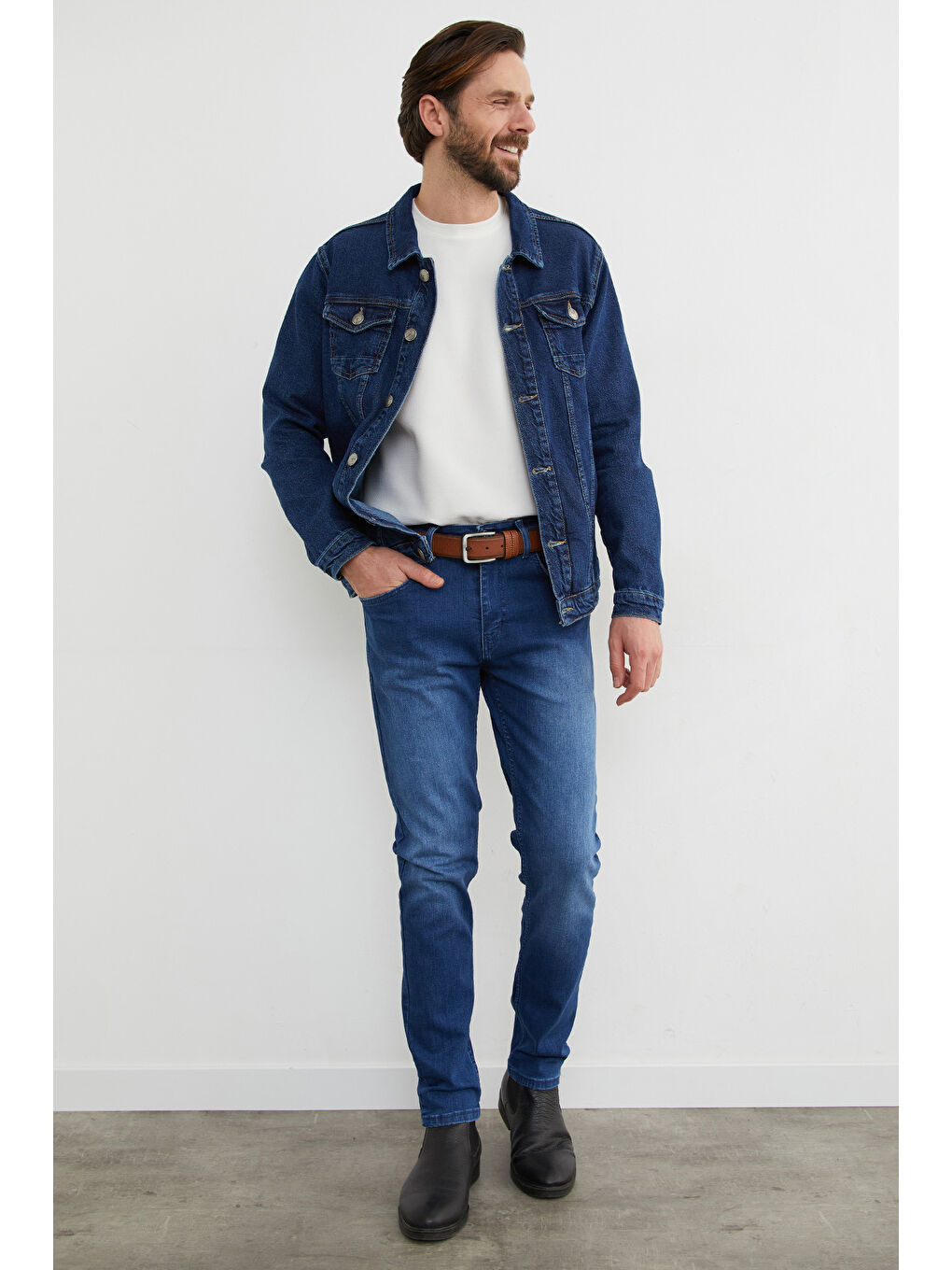 Mavi Regular Fit Normal Bel Jean-1