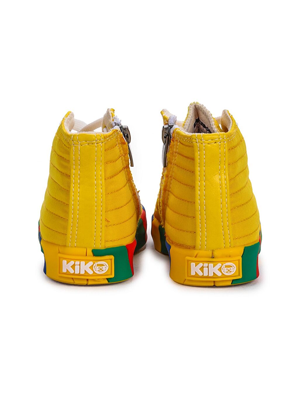 Sarı Fermuarlı Işıklı Kız/Erkek Çocuk Spor Ayakkabı Alf 200-3