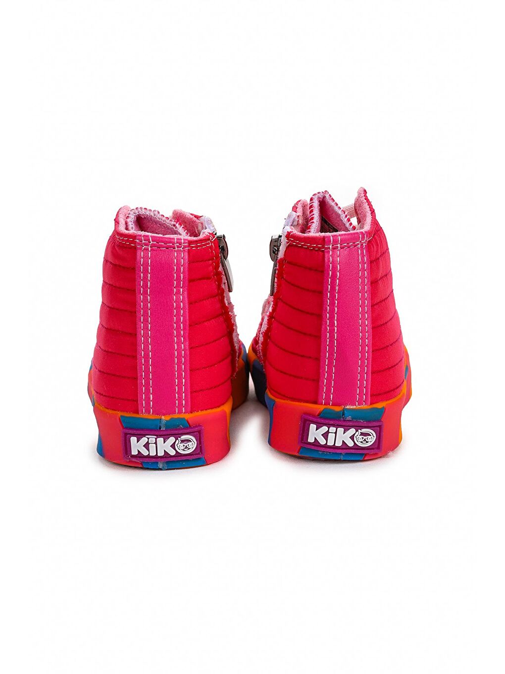 Fuşya Fermuarlı Işıklı Kız/Erkek Çocuk Spor Ayakkabı Alf 200-3
