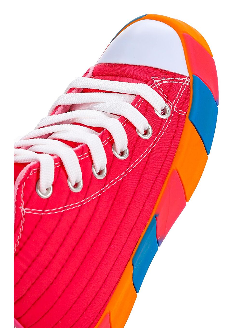 Fuşya Fermuarlı Işıklı Kız/Erkek Çocuk Spor Ayakkabı Alf 200-4