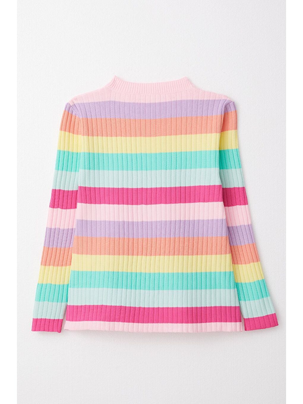 Kız Çocuk Triko Kazak Renkli Karışık Renk (8-14 Yaş)-3