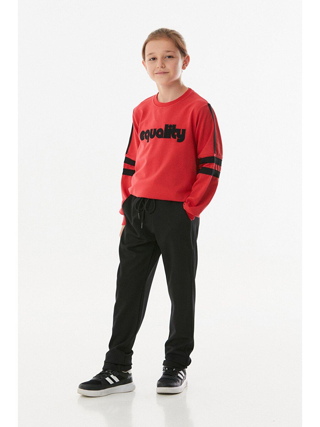 Siyah Erkek Çocuk Eşofman Altı