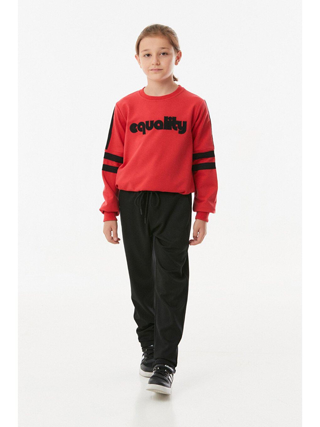 Siyah Erkek Çocuk Eşofman Altı-3