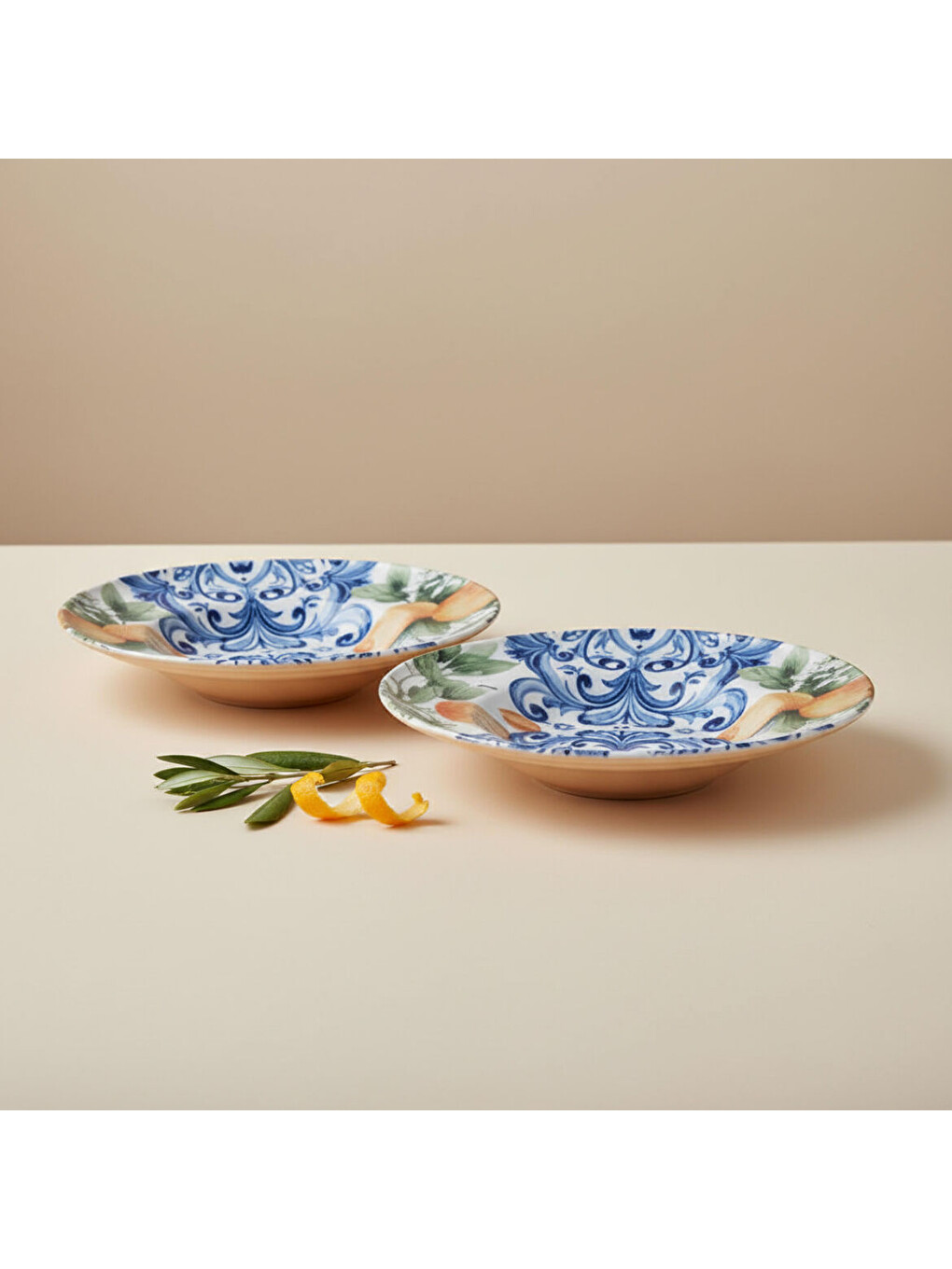 Ekru Reno 2 Adet 26 cm Salata Servis & Makarna Kasesi 55501-3