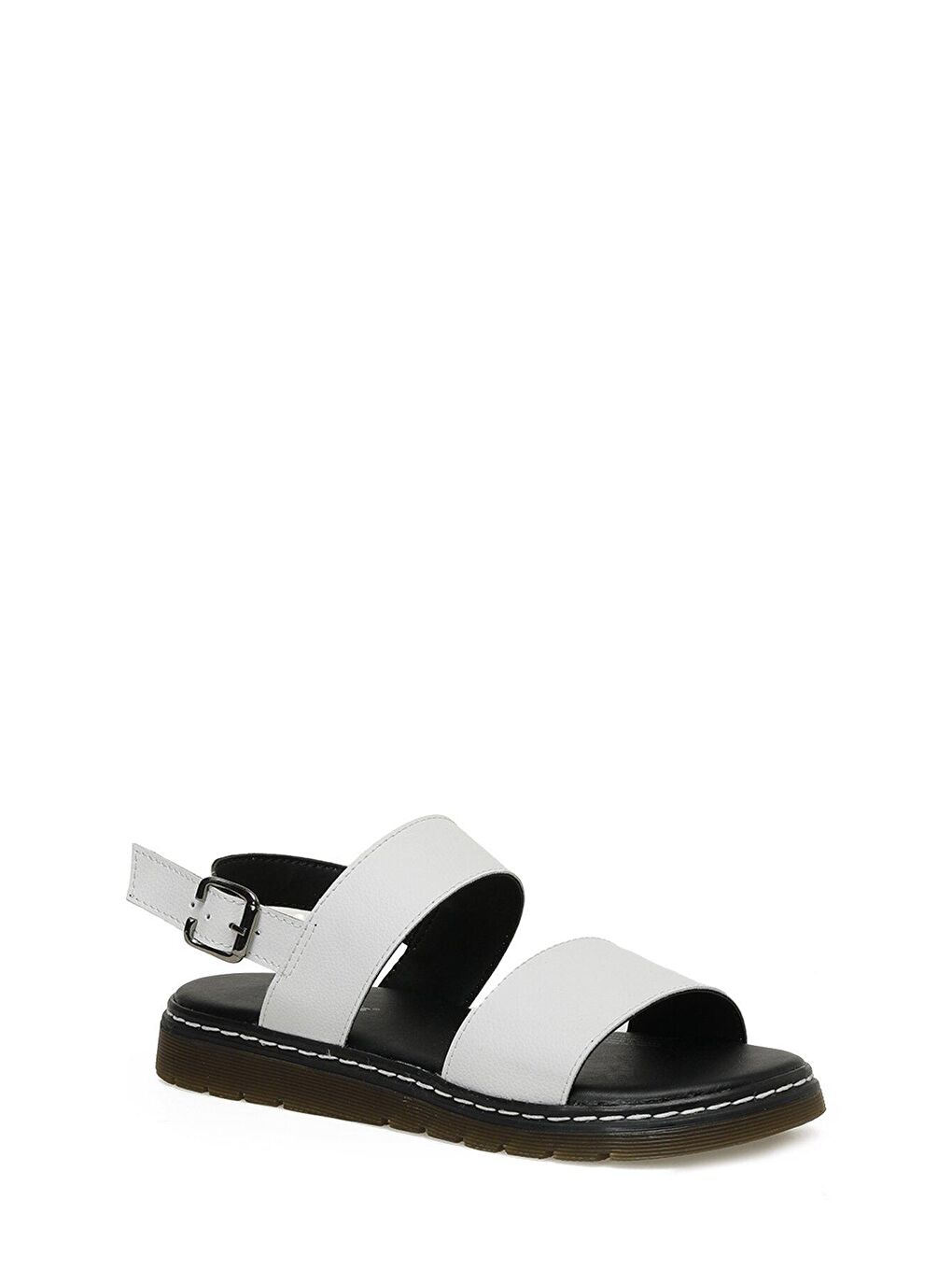 321719.Z 3FX Beyaz Kadın Düz Sandalet-1