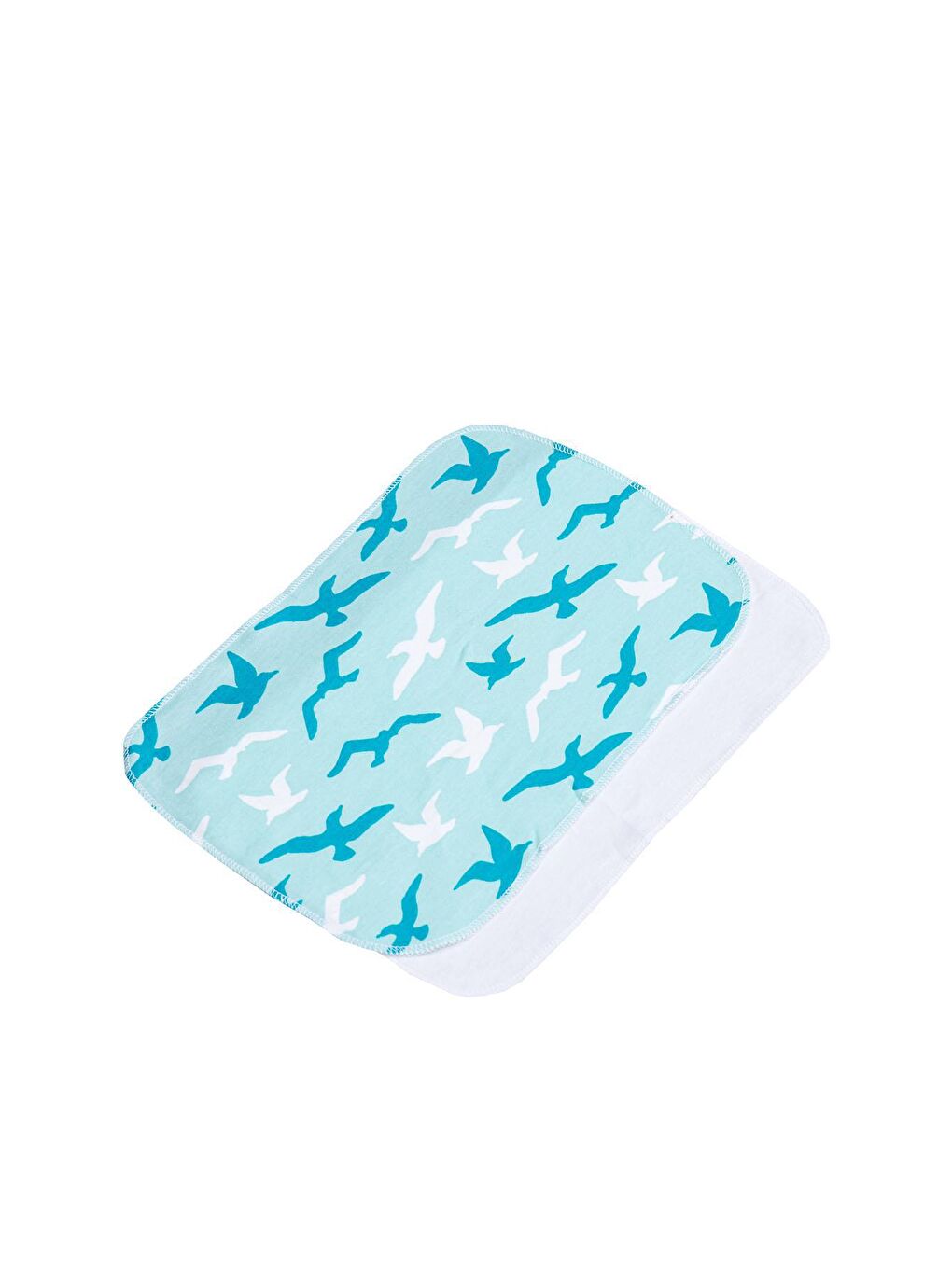 Turna Erkek Bebek 5'li Hastane Çıkışı Zıbın Seti %100 Organik Pamuk Yeni Doğan Turkuaz 0-3 Ay-6