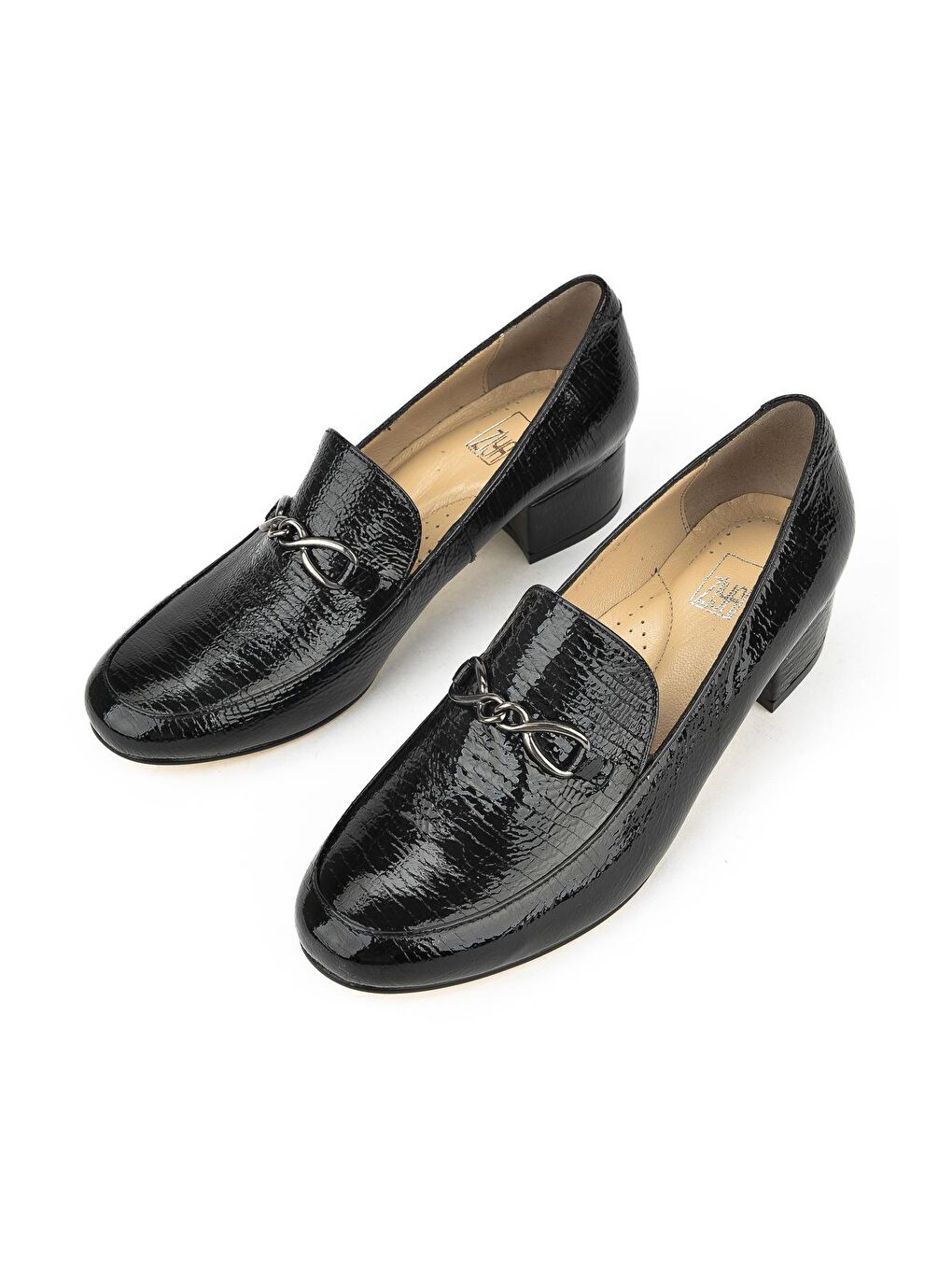 Kadın Hakiki Deri Topuklu Ayakkabı 1331003Z16072 Siyah-3