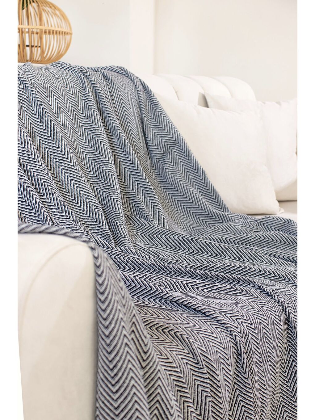 Dokuma Cozy Comfort Siyah Koltuk Örtüsü-1