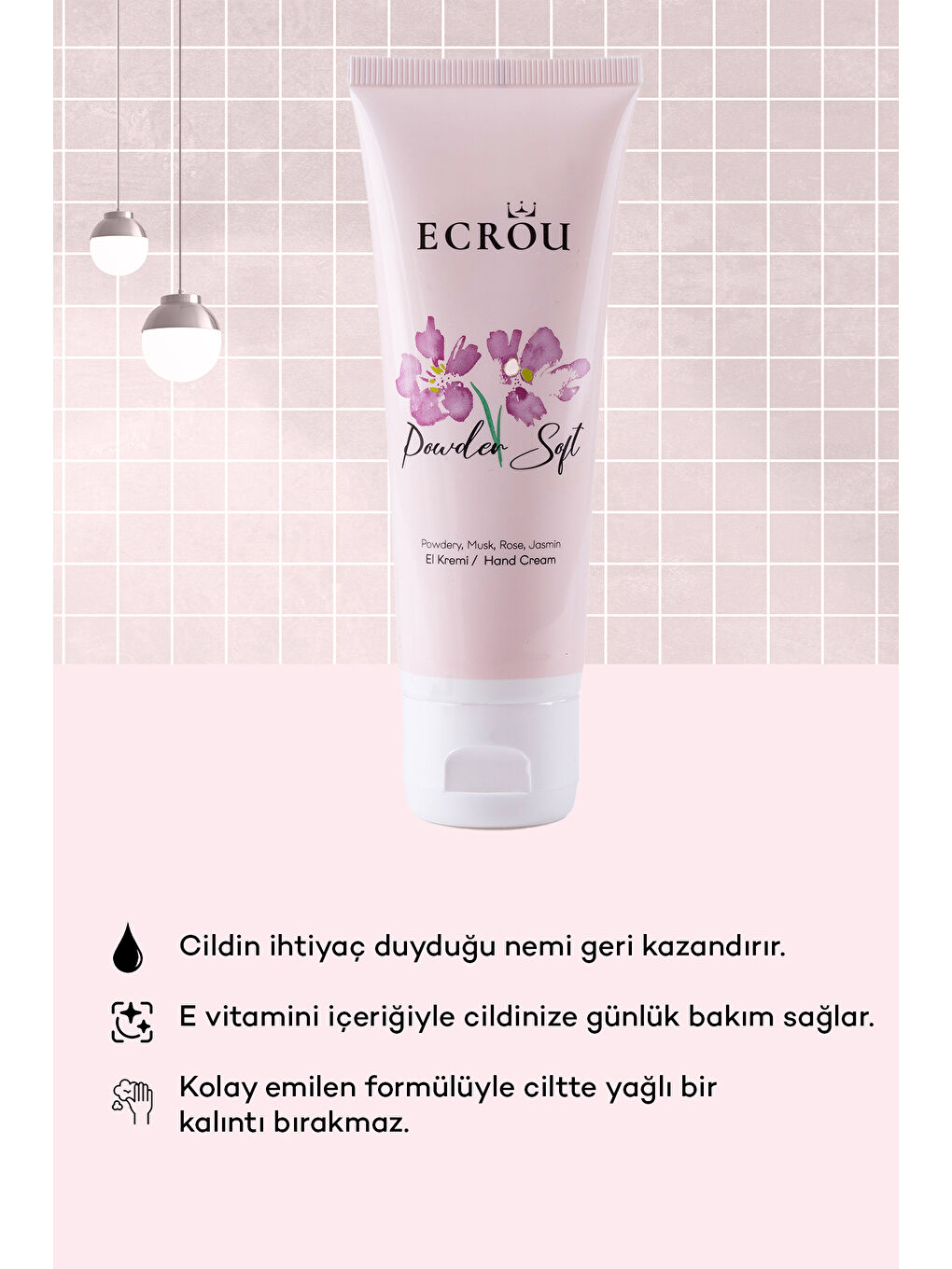 Ecrou Ekru Powder Soft Hediye Seti - 4