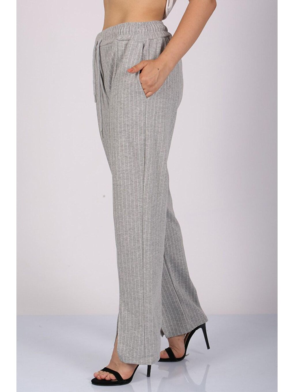 Gri Eşofman Mg1107-1