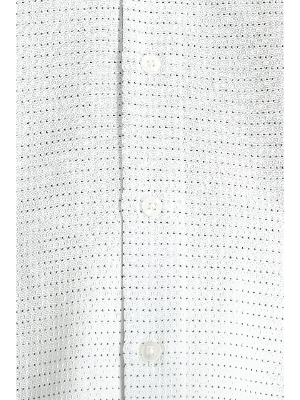 Mavi Uzun Kol Slim Fit Dar Kesim Klasik Desenli Pamuklu Kolay Ütülenebilir Gömlek-5