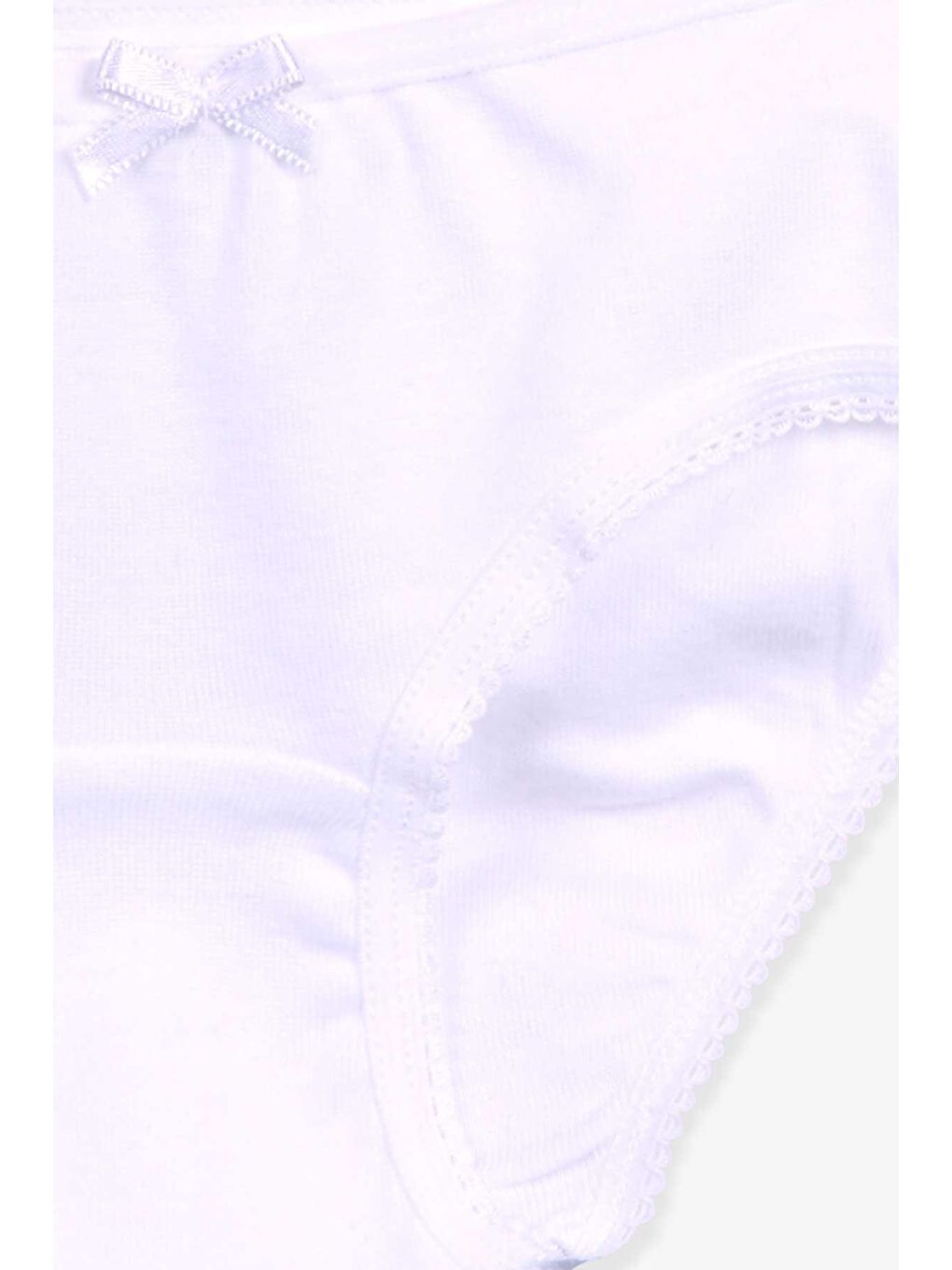 Kız Çocuk Külot İç Giyim Fiyonklu Beyaz (1 Yaş)-2