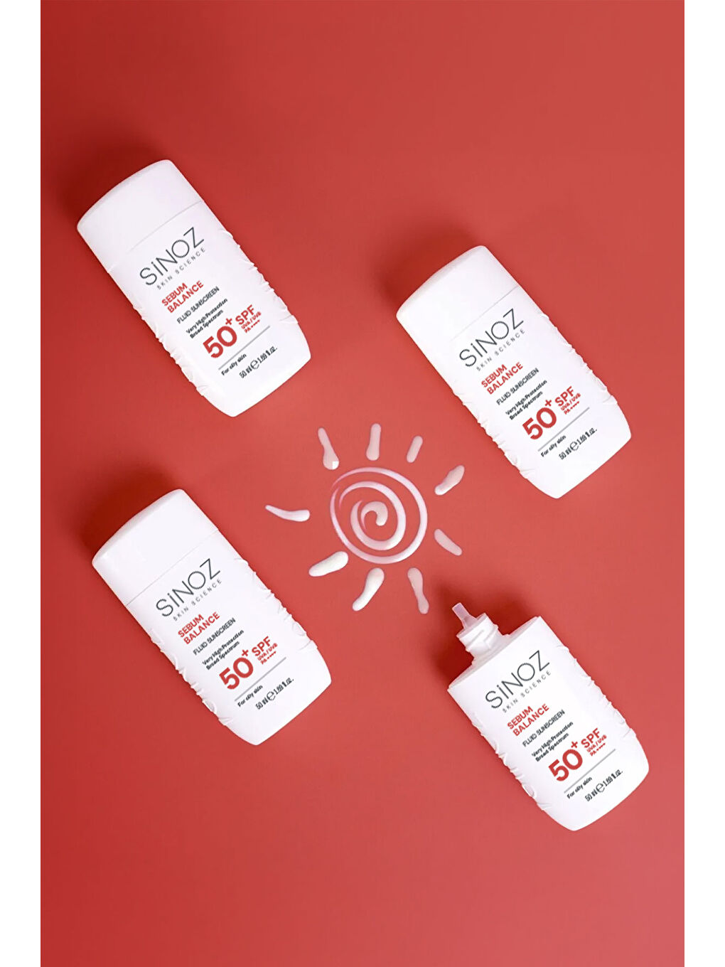 SPF 50+ Yağlı Ciltlere Özel Sıvı Güneş Kremi - Yeni Nesil Güneş Filtreleri ile Hibrit Formül 50 ml-6