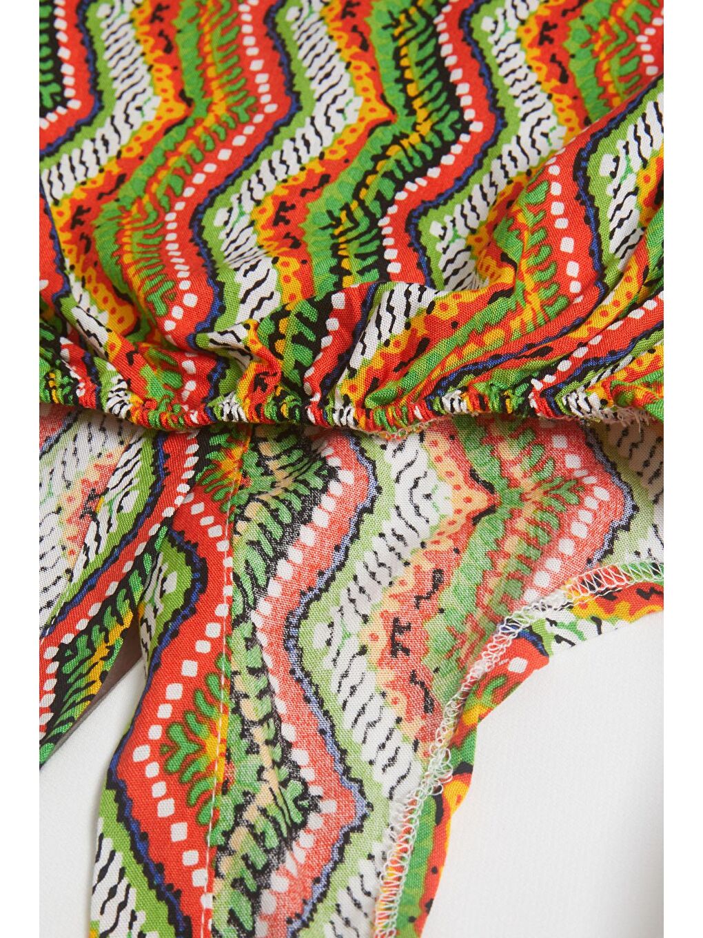 Ekru Desenli Gömlekli İspanyol Paça Pantolon Kız Takım 15601-3