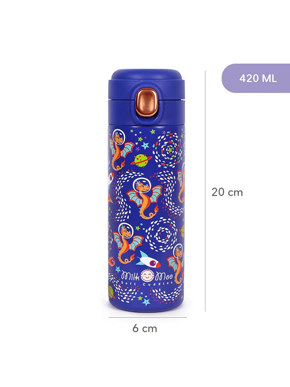 Çelik Çocuk Matarası Ponix 420 ml-3