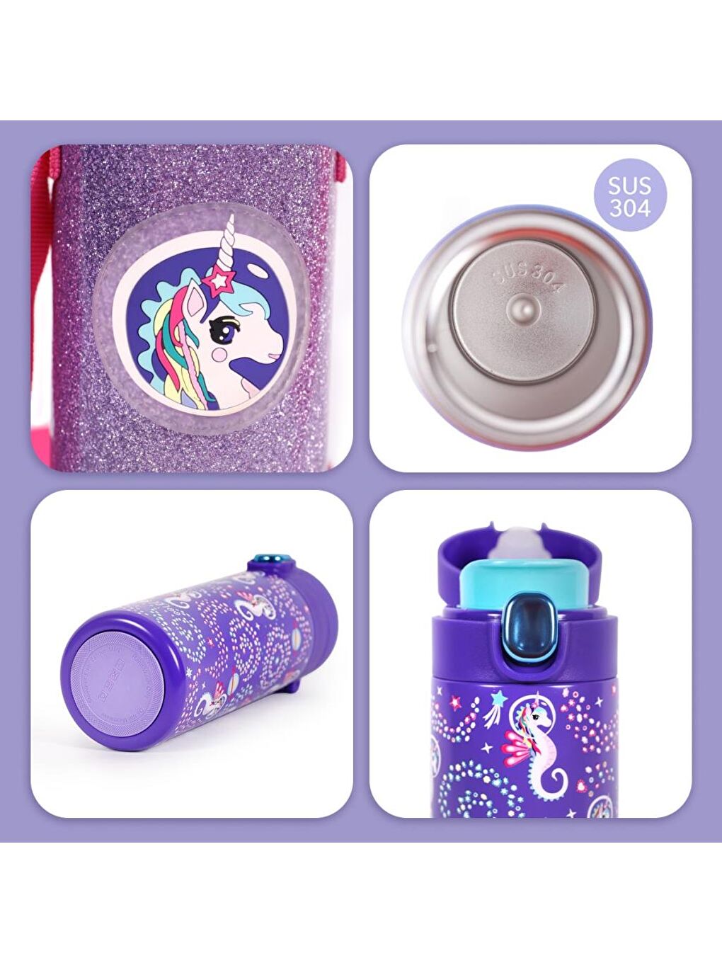 Çelik Çocuk Matarası Ayris 420 ml-6