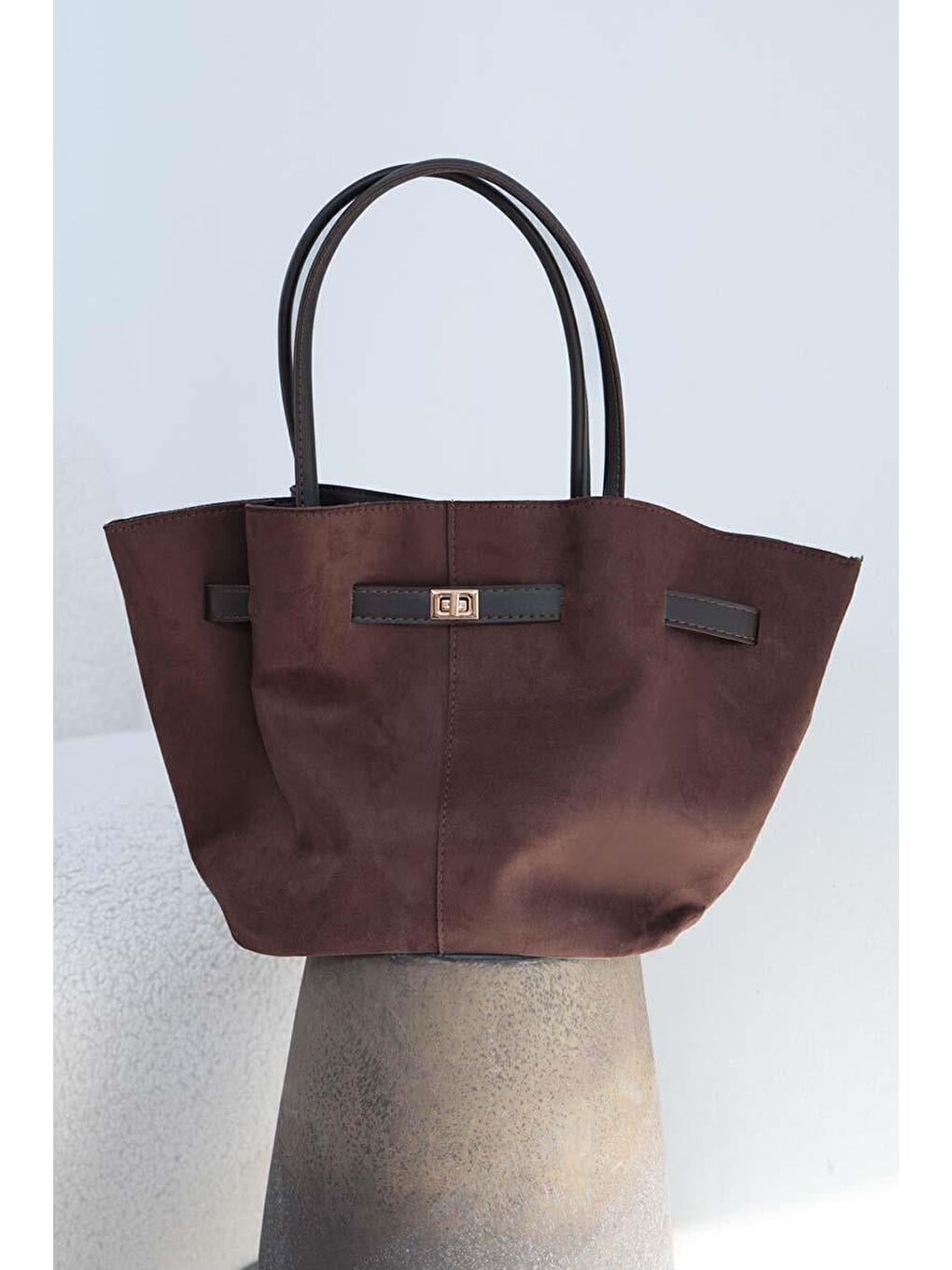 Kahverengi Kahve-Çanta