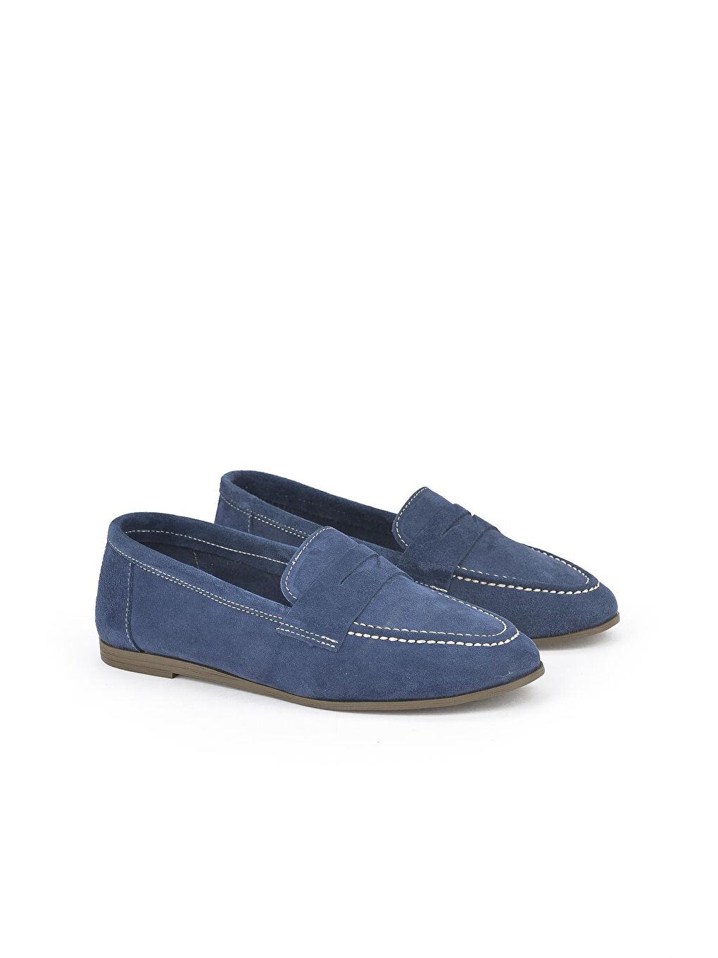 Kadın Hakiki Deri Günlük Ayakkabı 1311006 581163 Lacivert-1