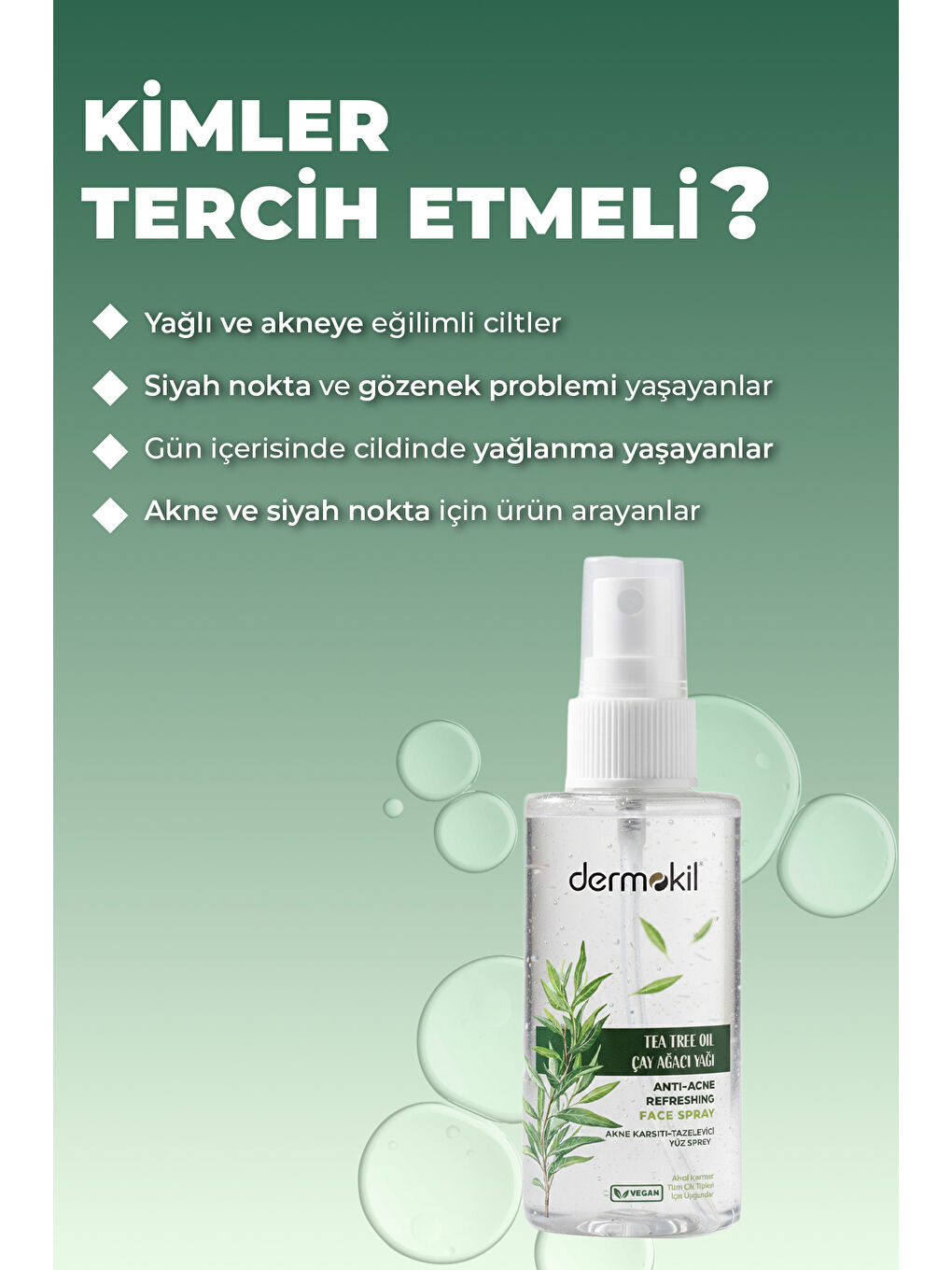 Çay Ağacı Akne Karşıtı Yüz Spreyi 50 ml-5