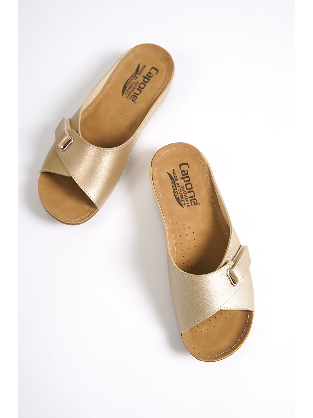 Sarı Z0397 Kadın Konfor Anatomic Terlik-7