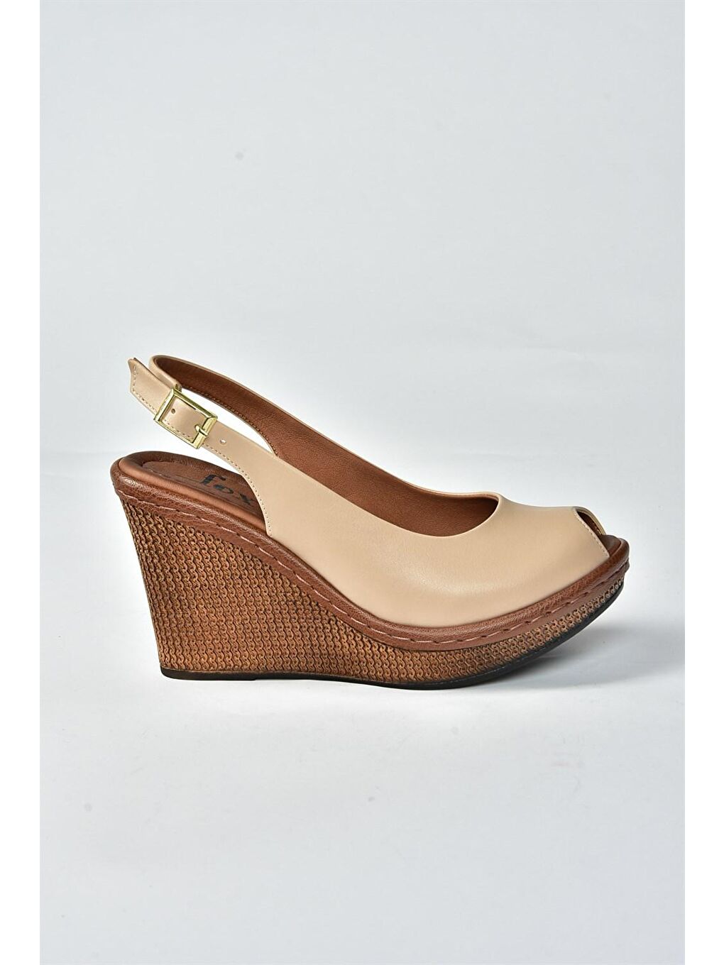 Bej K674040709 Ten Dolgu Taban Kadın Ayakkabı-1