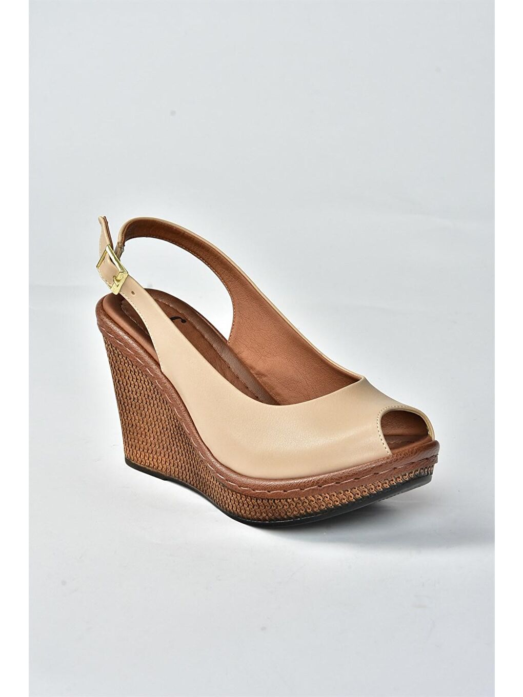 Bej K674040709 Ten Dolgu Taban Kadın Ayakkabı-2