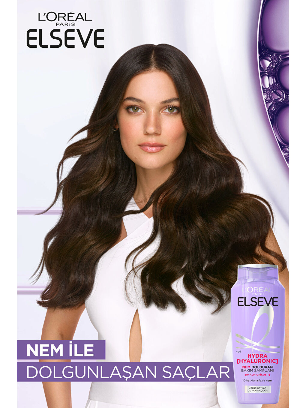 Elseve Hydra [Hyaluronic] Nem Dolduran Şampuan 300ml-1