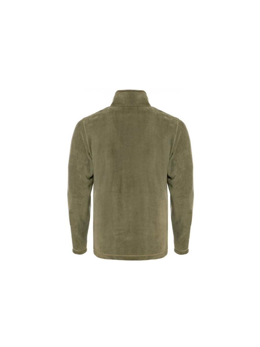 Genius Store Haki Erkek Polar Tam  3 Cepli Outdoor Polar Fermuarlı Sweatshirt - 3