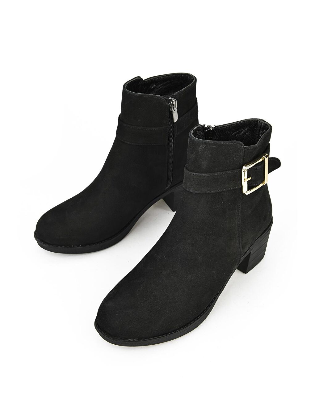 Kadın Hakiki Deri Bot 1331020Z85512 Siyah-3