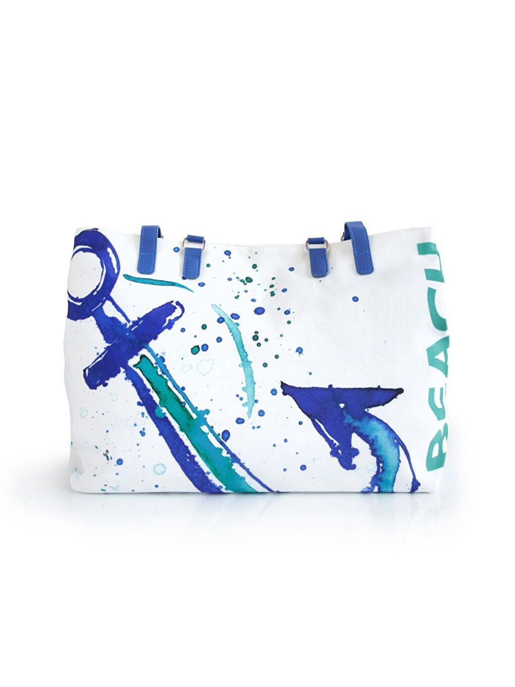 Beyaz Çapa Plaj Çantası-1