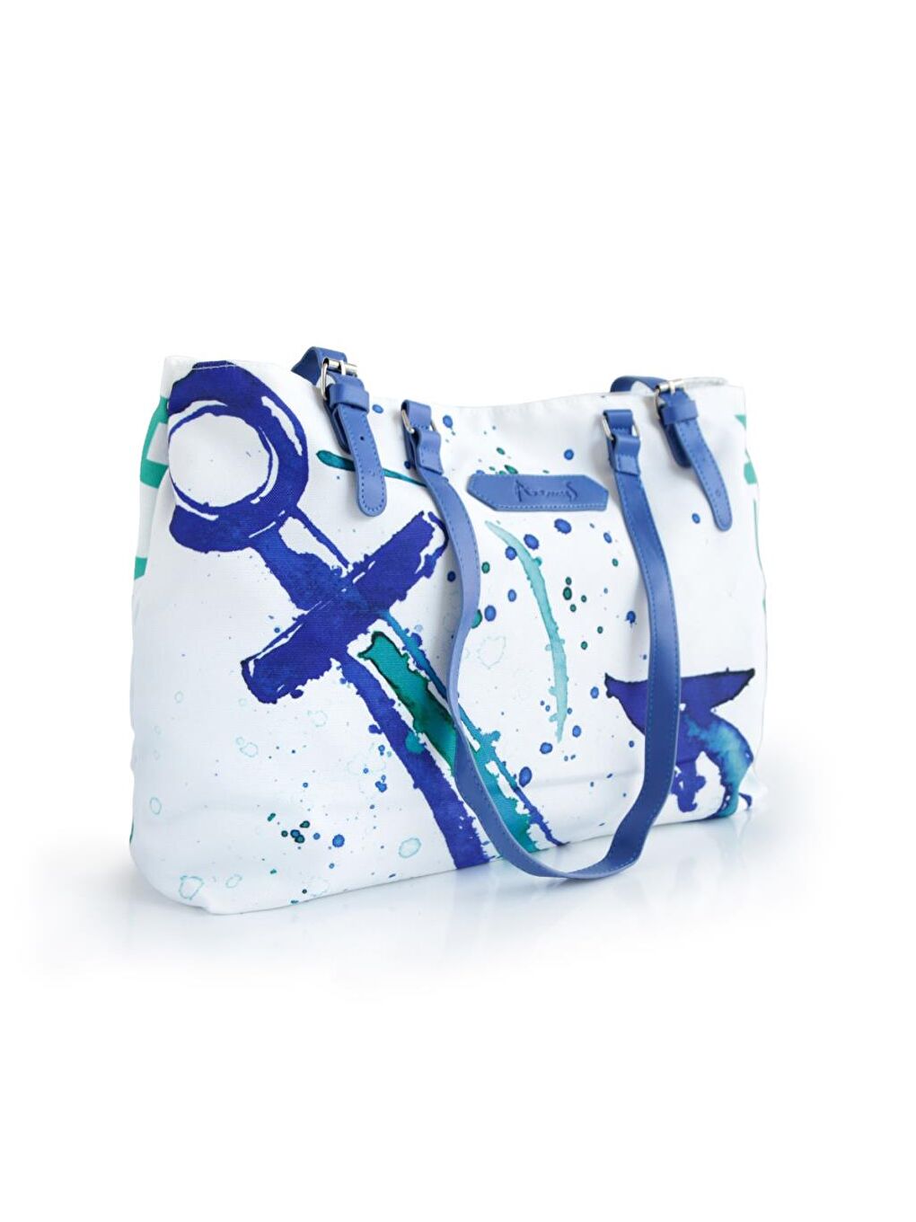 Beyaz Çapa Plaj Çantası-3