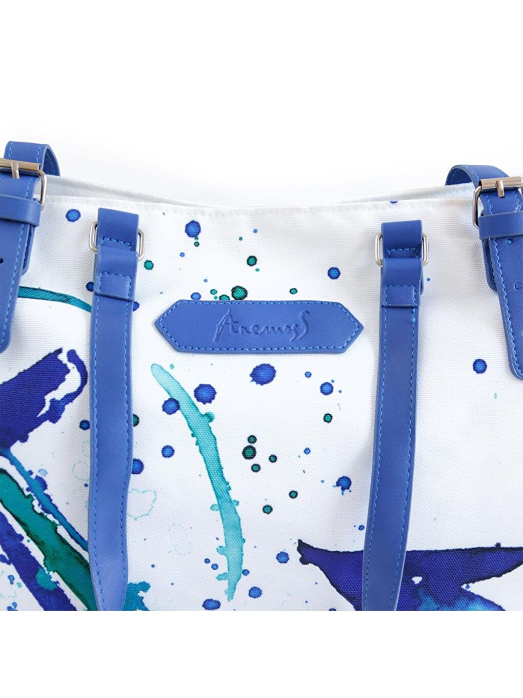 Beyaz Çapa Plaj Çantası-4