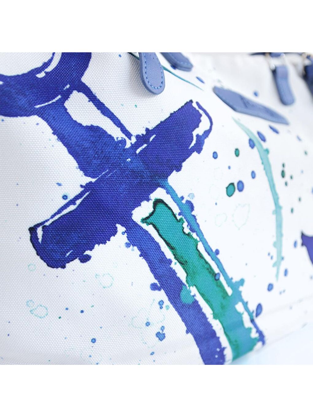 Beyaz Çapa Plaj Çantası-5