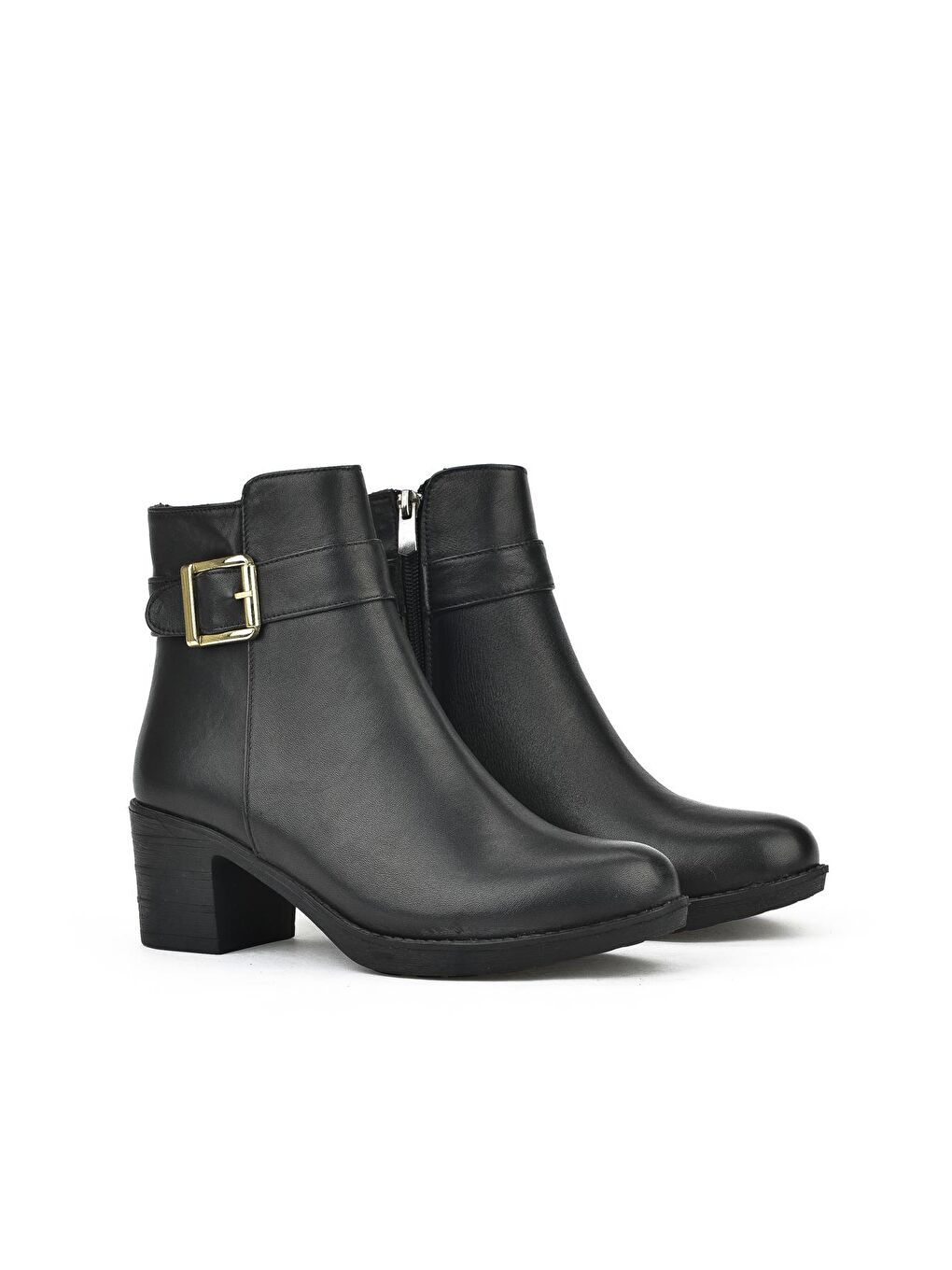 Kadın Hakiki Deri Bot 1331020Z8551 Siyah-1