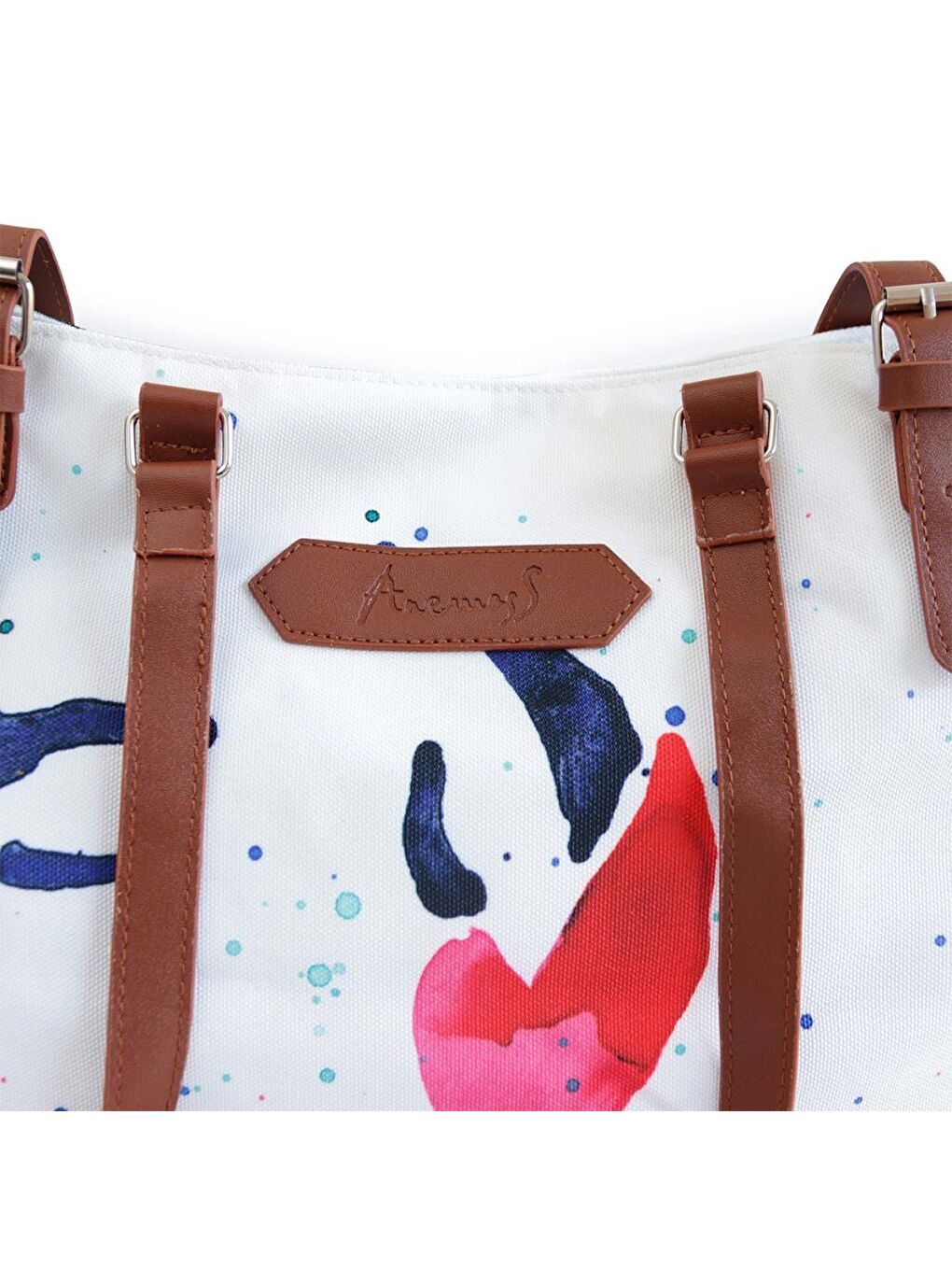 Beyaz Yengeç Plaj Çantası-3