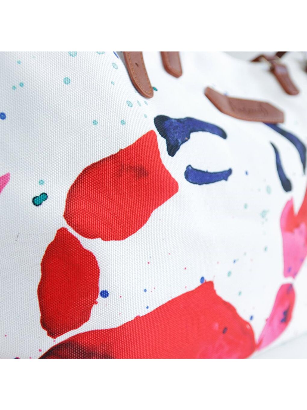 Beyaz Yengeç Plaj Çantası-6